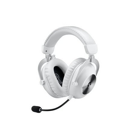 Auriculares gaming logitech g pro x 2 inalámbricos con lightspeed blancos