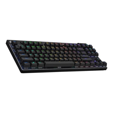 Teclado gaming logitech pro x tkl inalambrico negro tactil