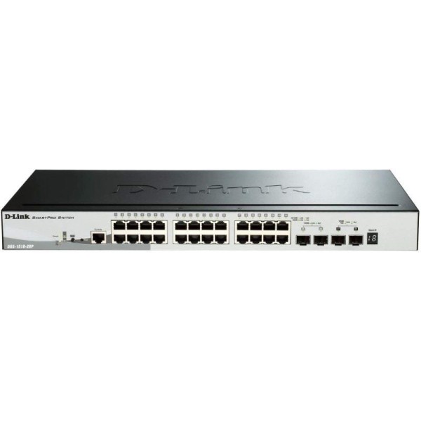 Switch D-Link Smart DGS-1510-28P 28 Puertos/ RJ-45 10/100/1000 PoE/ SFP