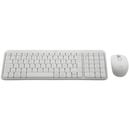 Teclado y Ratón Inalámbricos Logitech Wireless Combo MK250/ Blanco