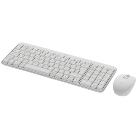 Teclado y Ratón Inalámbricos Logitech Wireless Combo MK250/ Blanco