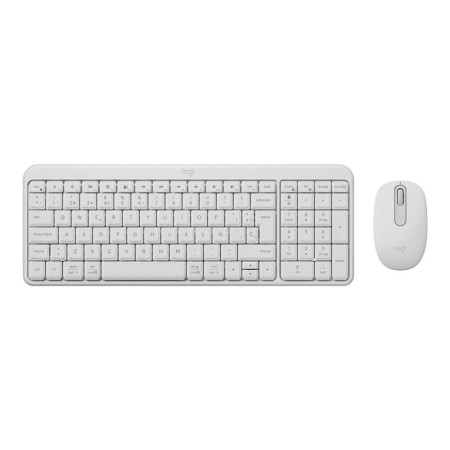 Teclado y Ratón Inalámbricos Logitech Wireless Combo MK250/ Blanco