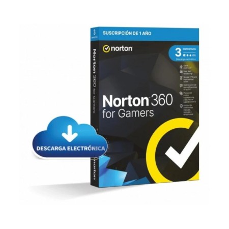 Antivirus norton 360 for gamers 50gb español 1 usuario 3 dispositivos 1 año esd electronica drmkey