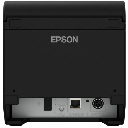 Impresora de Tickets Epson TM-T20III/ Térmica/ Ancho papel 80mm/ Ethernet/ Negra