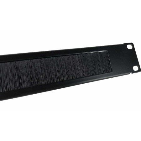 Panel Guía Cables con Cepillo para Rack 19″ Phasak PA 1901/ Altura 1U