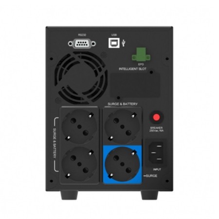 SAI Línea Interactiva Phasak Protekt 1060 VA/ 1060VA-700W/ 4 Salidas/ Formato Torre