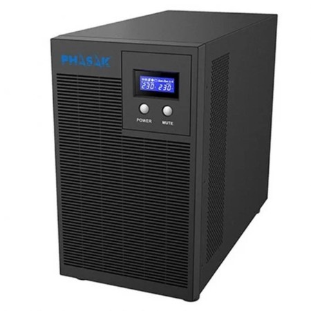 SAI Línea Interactiva Phasak Protekt 3160 VA/ 3160VA-2100W/ 6 Salidas/ Formato Torre