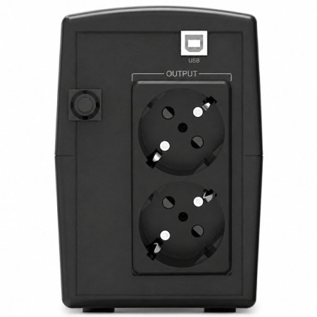 SAI Línea Interactiva Phasak SIRIUS 1000 VA Interactive/ 1000VA-600W/ 2 Salidas/ Formato Torre