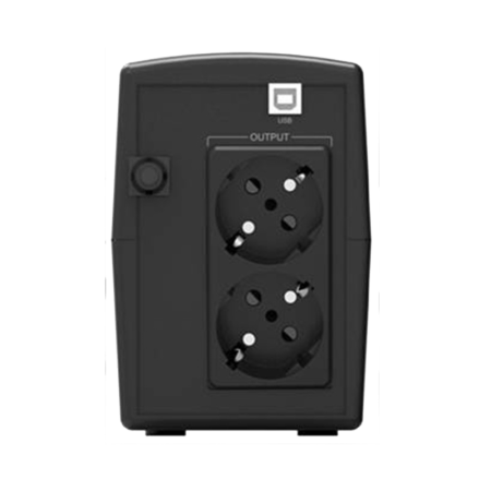 SAI Línea Interactiva Phasak SIRIUS 1000 VA Interactive/ 1000VA-600W/ 2 Salidas/ Formato Torre