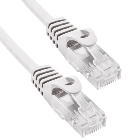Cable red phasak latiguillo rj45 utp cat6 5m gris phk 1605