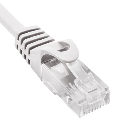 Cable red phasak latiguillo rj45 utp cat6 3m gris phk 1603