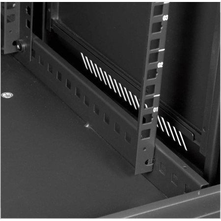 Armario rack de suelo 19 pulgadas phasak pro 27u negro 600x600 montado pho 6627
