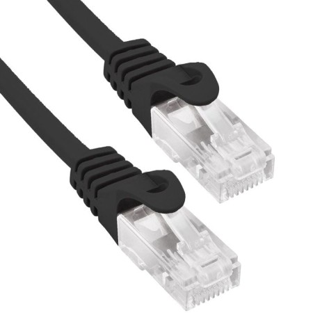 Cable de Red RJ45 UTP Phasak PHK 1710 Cat.6/ 10m/ Negro
