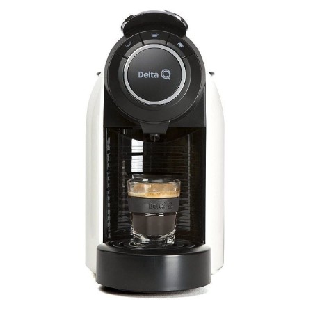 Cafetera de Cápsulas Delta Qool Evolution/ Blanca