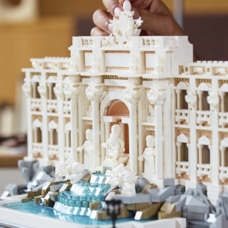 Lego architecture fontana di trevi