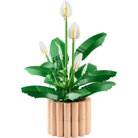 Lego botanicals lirio de la paz