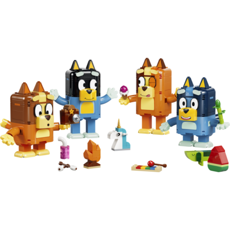 Lego familia de bluey para construir
