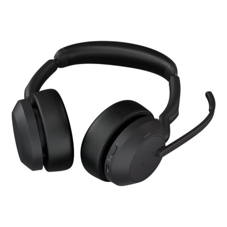 Auriculares jabra evolve2 55 uc stereo inalambrico negro