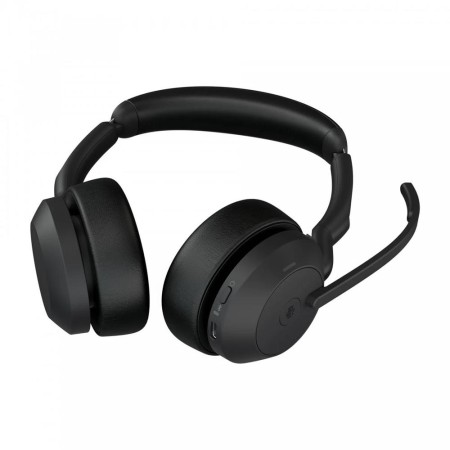 Auriculares jabra evolve2 55 ms stereo inalambrico negro