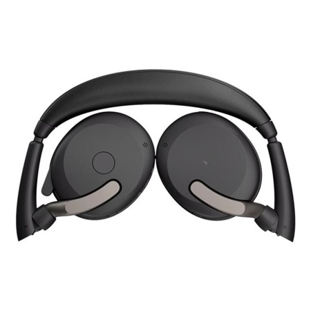 Auriculares jabra evolve2 65 flex ms stereo inalambrico negro