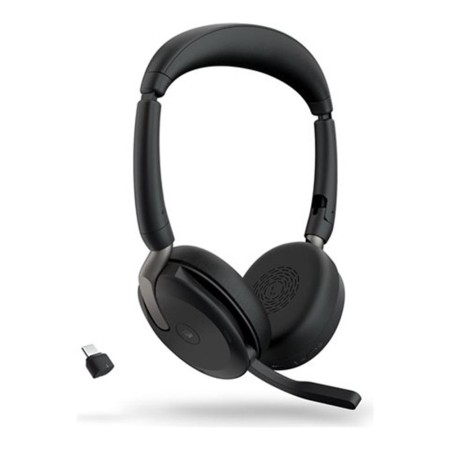 Auriculares jabra evolve2 65 flex ms stereo inalambrico negro