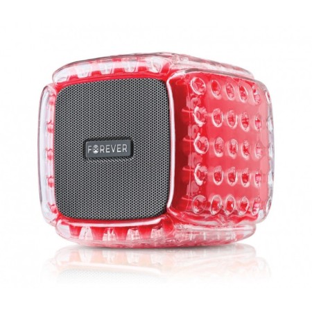 Altavoz bluetooth forever bumpair bs - 700 red color rojo