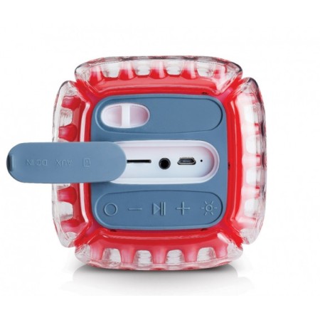 Altavoz bluetooth forever bumpair bs - 700 red color rojo