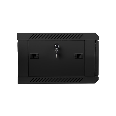 Armario rack lanberg 4u 600x450x279 auto ensamblado 19 pulgadas hasta 60 kg negro