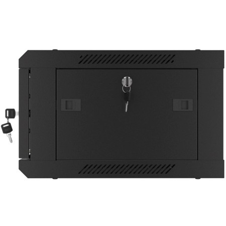 Armario rack lanberg 4u 600x450x279 auto ensamblado 19 pulgadas hasta 60 kg negro