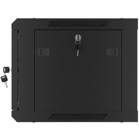Armario rack lanberg 6u 600x450x368 auto ensamblado 19 pulgadas hasta 60 kg negro