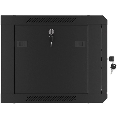 Armario rack lanberg 6u 600x450x368 auto ensamblado 19 pulgadas hasta 60 kg negro