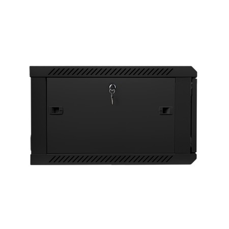 Armario rack lanberg 6u 600x600x368 auto ensamblado 19 pulgadas hasta 60 kg negro