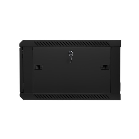 Armario rack lanberg 6u 600x600x368 auto ensamblado 19 pulgadas hasta 60 kg negro
