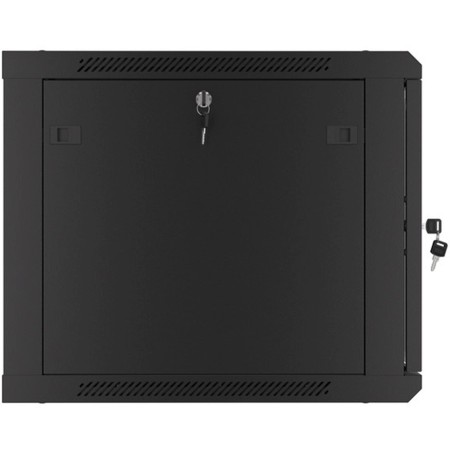 Armario rack lanberg 9u 600x600x501 auto ensamblado 19 pulgadas hasta 60 kg negro