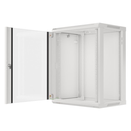 Armario lanberg 19 pulgadas 15u - 600x450 gris