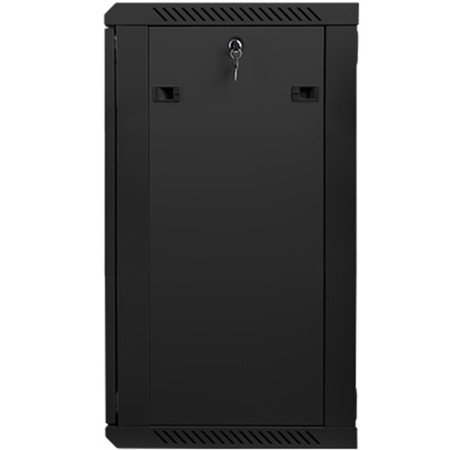 Armario rack lanberg 18u 600x450x907 auto ensamblado 19 pulgadas hasta 60 kg negro