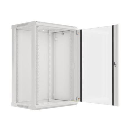 Armario lanberg 19 pulgadas 18u - 600x450 gris