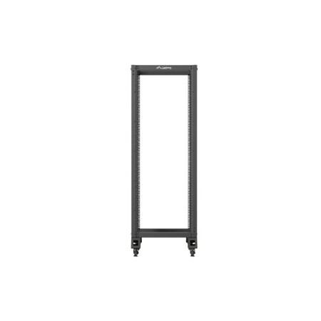 Armario lanberg abierto rack 19 pulgadas 32u 600x800 negro