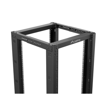 Armario lanberg abierto rack 19 pulgadas 32u 600x800 negro