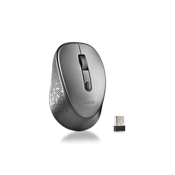 Ngs raton inalambrico ngs dewwhite gris
