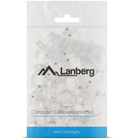Conector cat6 lanberg utp 8p8c pack 100 uds