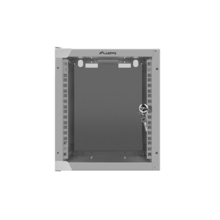 Armario lanberg mural rack 10 pulgadas 6u 280x310 gris
