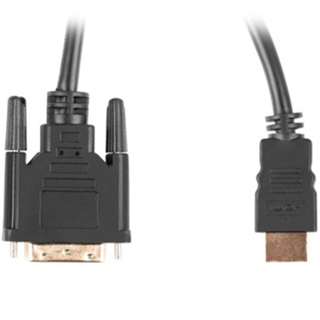 Cable hdmi lanberg macho - dvi - d 24+1 macho 4k dual link 3m negro