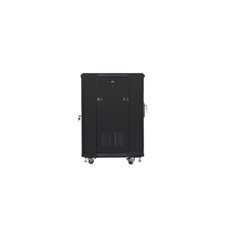 Armario rack lanberg 15u 600 x 600 auto ensamblado 19 pulgadas carga maxima 800kg negro