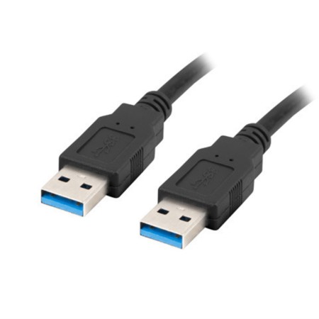 Cable usb 3.0 lanberg 0.5m - macho - macho - negro