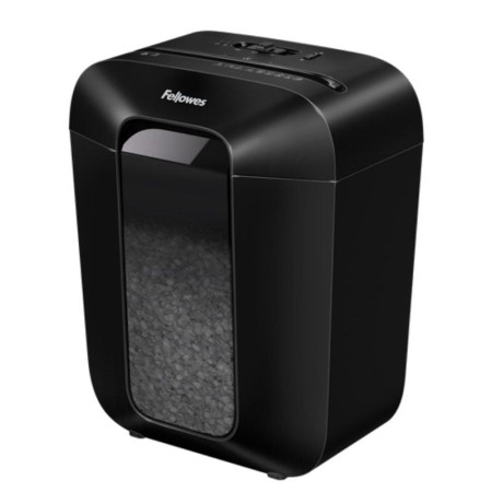 Destructora Fellowes LX41/ Minicorte de 4 x 12mm/ Negra