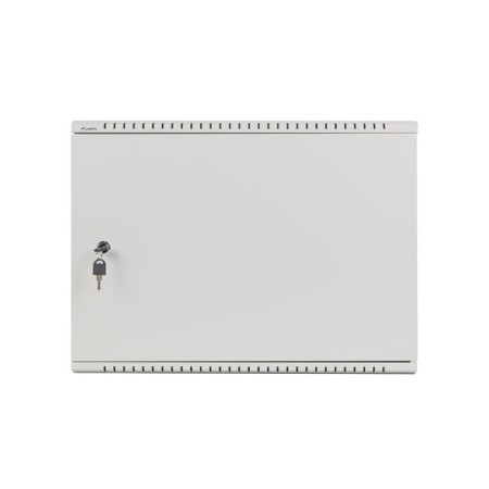 Armario lanberg mural rack 19 pulgadas 4u+3u - 540x200 gris