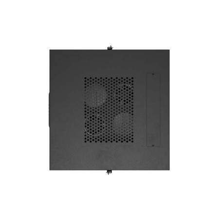 Armario lanberg rack 19 pulgadas 42u - 600x600 flat pack v2 puerta mesh con lcd negro