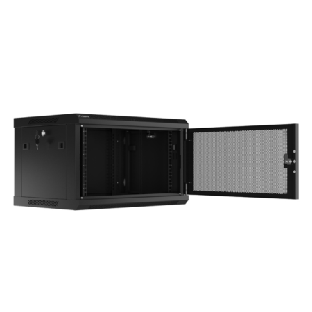 Armario lanberg 19 pulgadas 6u - 600x450 negro