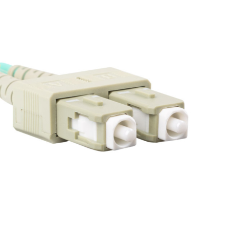 Cable de fibra optica lanberg multi lc - upc - sc - upc duplex lszh om4 50 - 125 3.0 - 1m